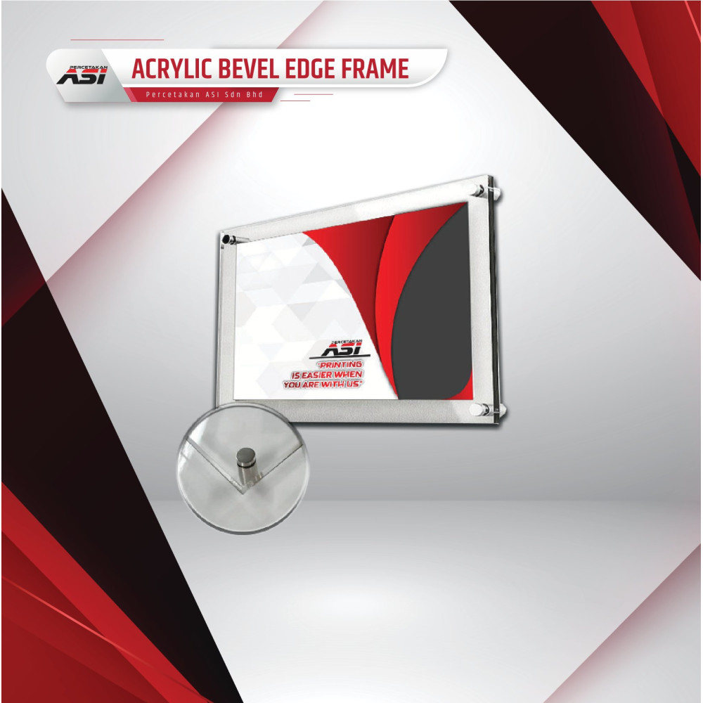 Acrylic Bevel Edge Frame Acrylic Bevel Edge Frame
